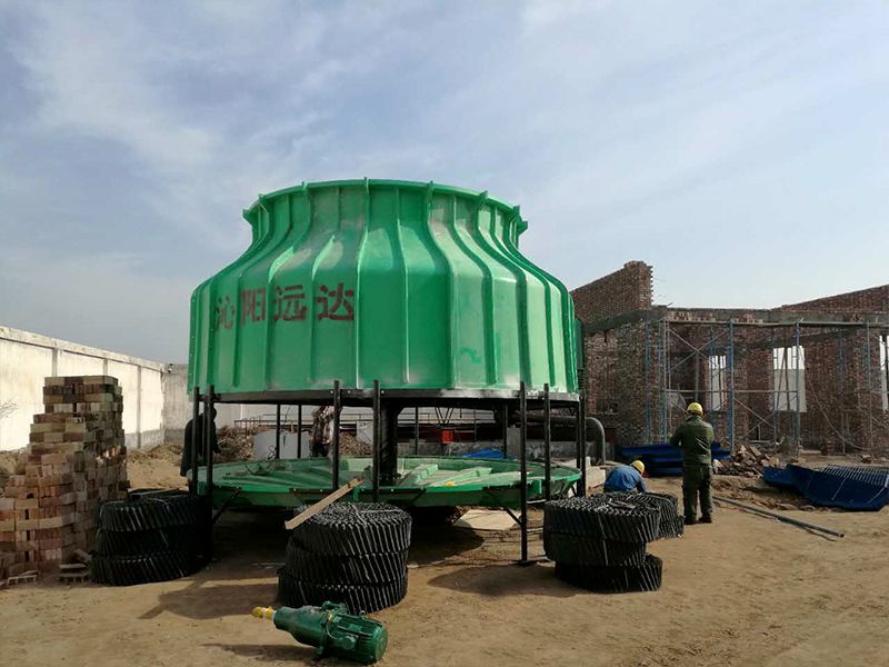 武陟惠豐生物能源有限公司的工業逆流式300噸的冷卻塔